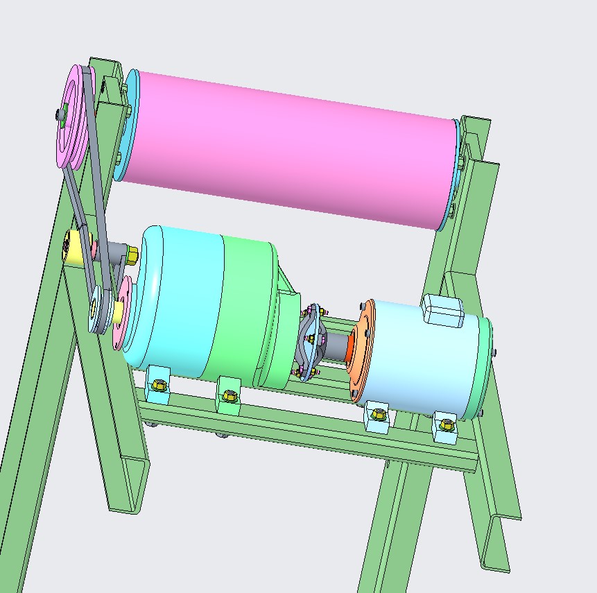 2级减速器半剖结构3D图纸 igs格式